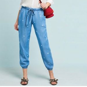 Cloth and Stone polka dot jogger size ps